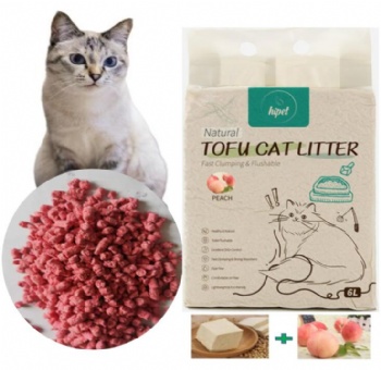 Tofu Cat Litter (puffed) Peach