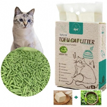 Tofu Cat Litter green tea